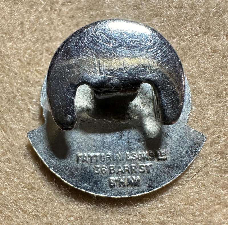 SOUTHERN RHODESIA - YOUNG FARMERS CLUB BADGE, by FATTORINI & SONS, BIRMINGHAM