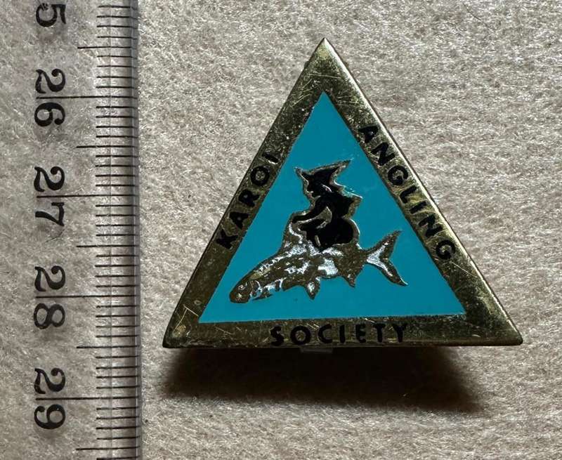 RHODESIA KAROI ANGLING SOCIETY BADGE