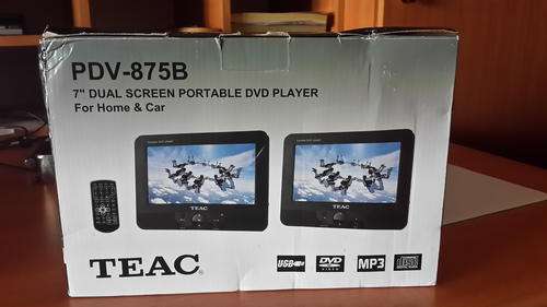 Teac 7" Dual Screen Portable DVD