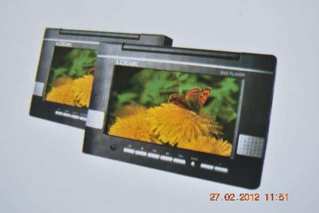 NEW DUAL SCREEN DVD PLAYER