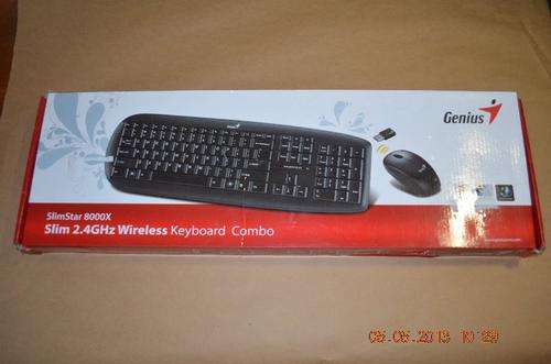 GENIUS WIRELESS KEYBOARD COMBO SLIMSTAR 8000X
