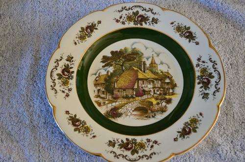 SERVICE PLATE BY WOOD AND SONS ENGLAND  ASCOT