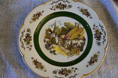 SERVICE PLATE BY WOOD AND SONS ENGLAND  ASCOT