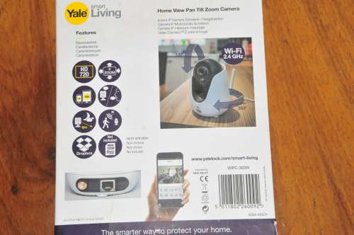 YALE WIPC-303W HOME VIEW PAN TILT ZOOM CAMERA