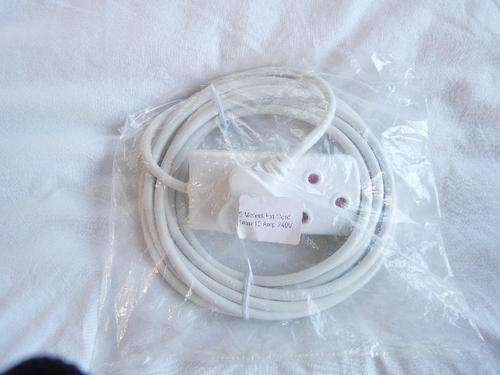 BRAND NEW 5 METER  EXTENSION WITH DUBBEL PLUG