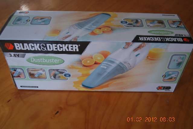 BRAND NEW BLACK AND DECKER DUSTBUSTER 3.6 VOLT WET AND DRY