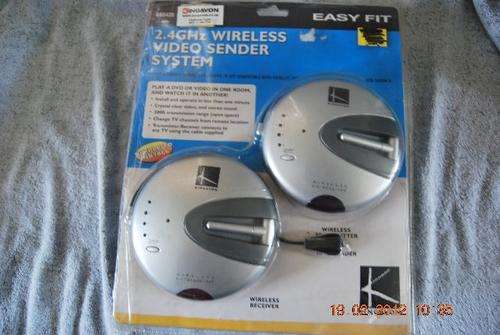 2.4 GHZ WIRELESS VIDEO SENDER SYSTEM