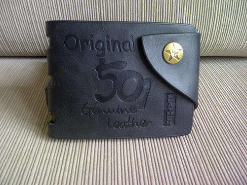 ***Men's Genuine Leather Wallet***Black***High Quality*** BRAND NEW*** 5 Available***