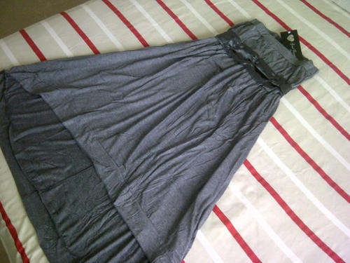 **Funky Design Ladies Grey Boob Tube Dress**Great for Summer**XXL/XXXL ONLY**Brand New**