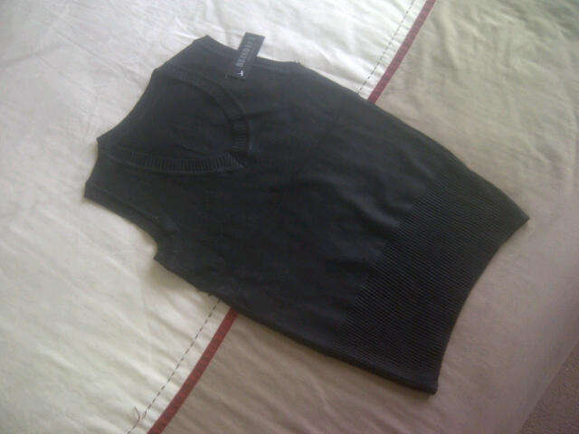***Cute Small Cut Ladies Black Sleeveless Jerseys*** M, L, XL*** Brand New***