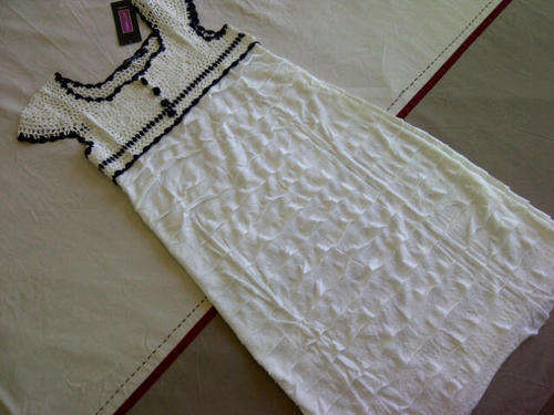 ***Stunning Design Ladies White/Cream Dress***Great Quality***XL ONLY***BRAND NEW***