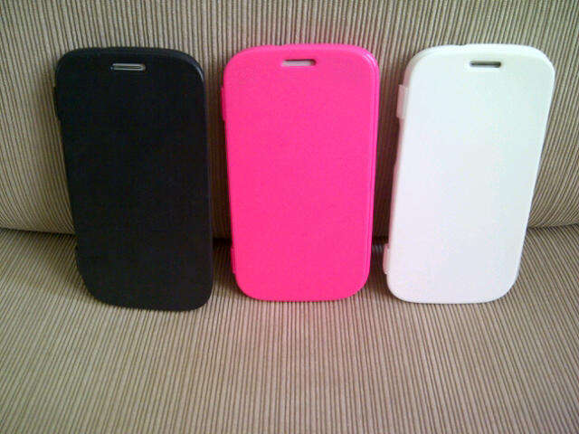 **Samsung S3 Cover*Ultra Slim Flip Case**Black, White, Pink ONLY***NEW DESIGN***BRAND NEW***