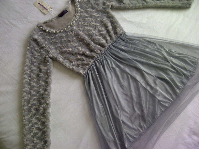 ***Beautiful Great Quality Ladies Fur Like Cocktail Style Dress***XL ONLY***STUNNING***BRAND NEW***