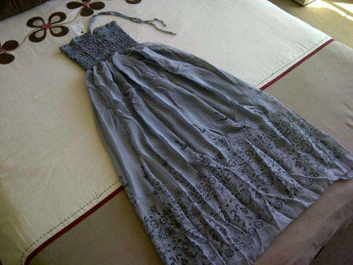 ***Stunning Design Ladies Grey Long Strap/Boob Tube Dress***BEAUTIFUL***BRAND NEW***