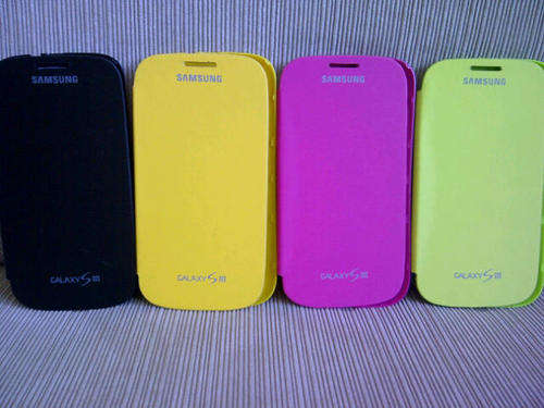 **Samsung Galaxy S3 Cover**Ultra Slim Flip Case**Black, Pink, Lime***FREE SCREEN GUARD***2 Avail***