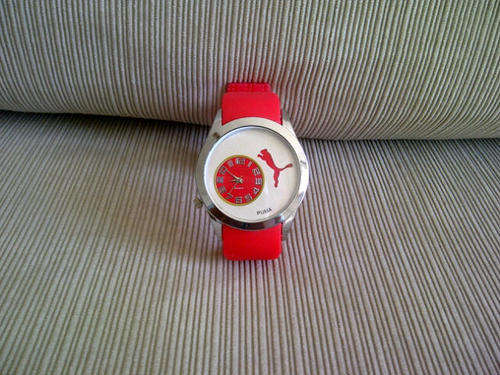 ***Red Funky Design "Puma" Watch***UNISEX***Only One Available***BRAND NEW***