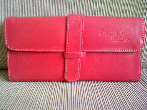 ***Cute & Funky Ladies Genuine Leather Purse/Wallet***PINK***BRAND NEW***