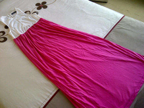 ***Beautiful Ladies Pink Long Sleeveless Dresses with Stunning Colours & Zip Back***M, L, XL ONLY***