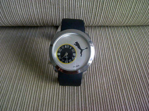 ***Black Funky Design "Puma" Watch***UNISEX***Last One***BRAND NEW***