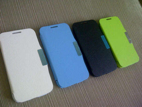 **Samsung Galaxy S4 Covers**Ultra Slim Flip Case**White,Lime***2 Avail***BRAND NEW***