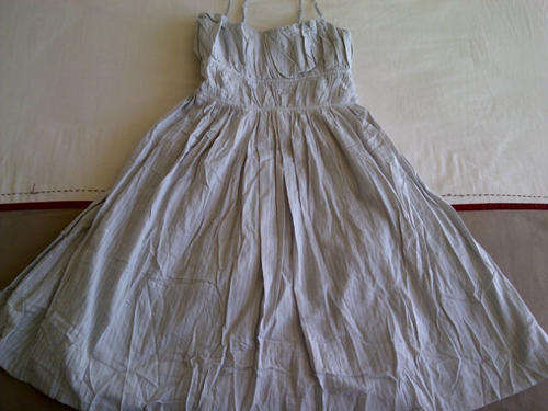 **Beautiful Ladies Strap / Boob Summer Dress with Exquisite Detail**GREY**XL**STUNNING PIECE**
