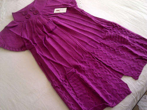 **Cute Ladies Long Jersey Like Top With Funky Detail**Beautiful**Black ONLY**LAST ONE***One Size**