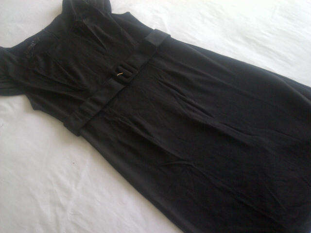 **Beautiful Ladies Dress With Pretty Detail & Belt**Grey, Black AVAIL**STUNNING**