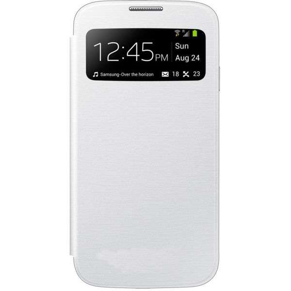 **Samsung Galaxy S4 S VIEW MINI Covers**Ultra Slim Flip Case**Black, White, Pink, Blue**