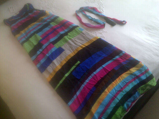 **Beautiful Ladies Colourful Chiffon Style Sleeveless Summer Dresses***2 Colours***S, M, L, XL***