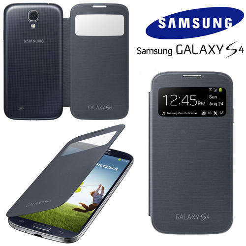 ***Official Design Samsung Galaxy S4 OR S4 MINI S VIEW Covers***7 Colours***BRAND NEW***