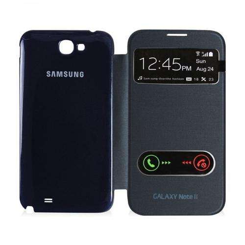 **Official Design Samsung Galaxy Note 2 Covers***Double Window***4 Colours Available***BRAND NEW***
