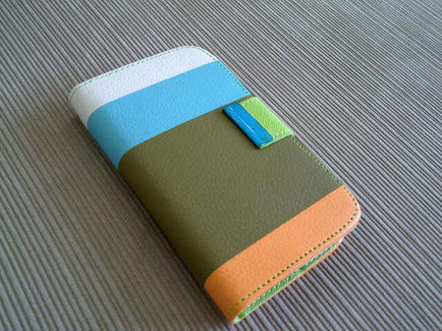 **Blackberry 9720 Book Case Cover With 2 Credit Card Slots**Leather Look***BRAND NEW***