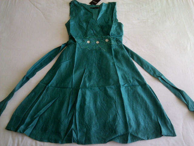 **SUMMER SALE**Stunning Ladies Sleeveless Summer Dresses with Diamante & Tie Back Design**