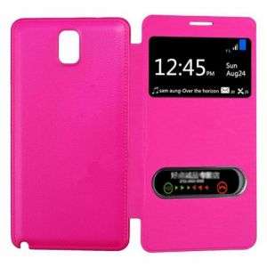**Samsung Galaxy Note 3 Covers**Double Window**PINK ONLY**BRAND NEW***2 Avail***