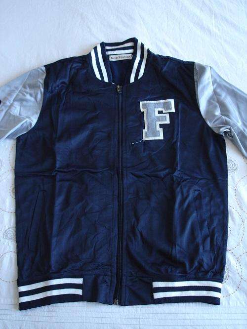 **Cute & Funky Ladies Base Ball Style Jackets***NAVY BLUE/GREY***M, XL ONLY***BRAND NEW***