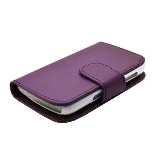 **Blackberry 9720 Leather Like Book Case Cover With Magnet Clasp**Black, Blue, Purple, Pink**