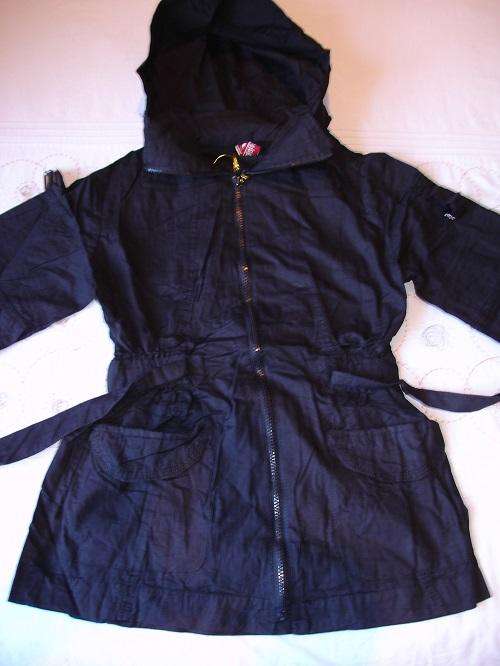 **Cute & Funky Ladies Black Hooded Top/Jacket**Great With A Jeans**M, XL**BRAND NEW**