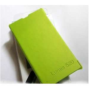 *Nokia Lumia 520 Battery Cover Replacement Cover*Ultra Slim Book Case**Black, White, Lime, Blue**