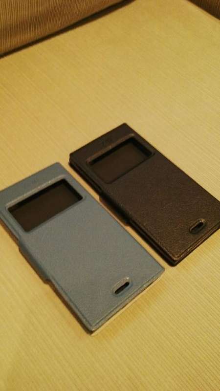 **Blackberry Z3 Book Case S View Stand Cover with Magnetic Clasp**Black, Blue ONLY**BRAND NEW**