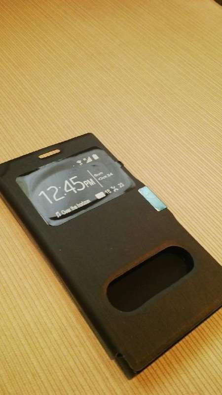 **Blackberry Z3 Book Case S View Cover with Magnetic Clasp**Black, Red, Purple ONLY**BRAND NEW**