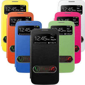 **Samsung Galaxy Grand NEO Covers**Double Window**Black, White, Pink, Lime**BRAND NEW***