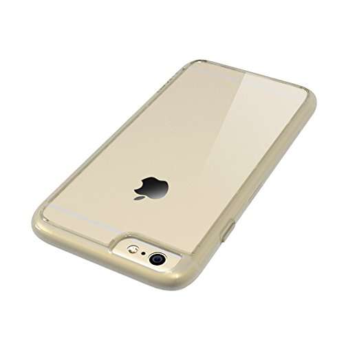 **iPhone 6 PLUS TPU Soft Skin Back Covers**Clear, Light Brown/Gold ONLY**Ultra Slim Cover**