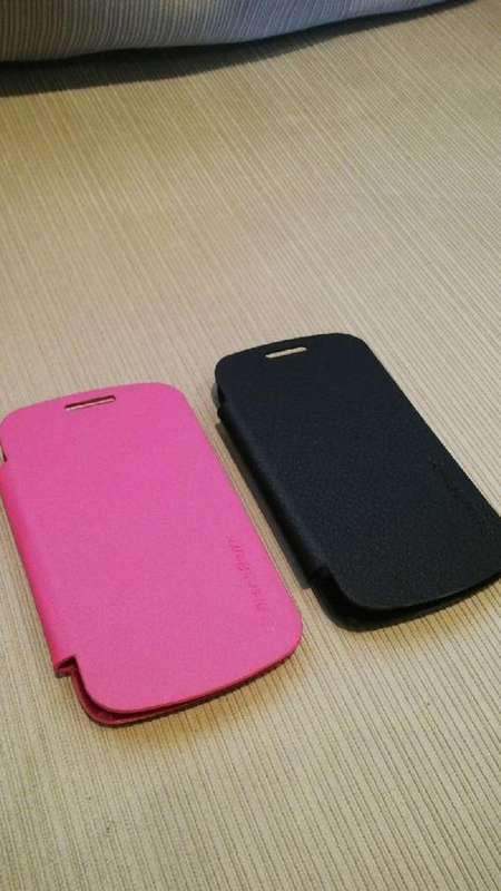 *Blackberry 9720 Battery Cover Replacement Cover*Ultra Slim Book Case**Black, Pink ONLY**