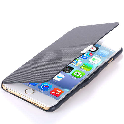 **Iphone 6 Plus Covers with Magnetic Strip**Ultra Slim Book Case**Black, Red, Pink, Pebble Blue**