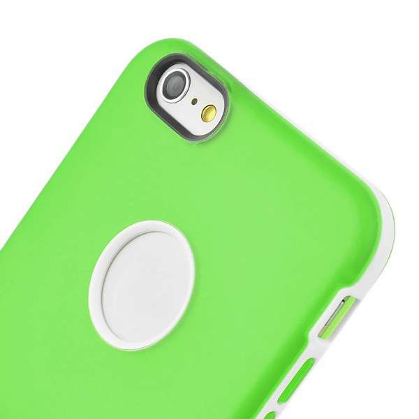 **iPhone 6 PLUS TPU Soft Skin Back Covers With White Trim**Black, Blue ONLY**Ultra Slim Cover**