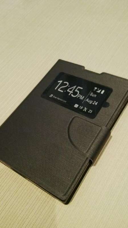 *Blackberry Passport Book Case S View Stand Cover with Magnet Clasp + 2 Screen Guards*4 Colours*