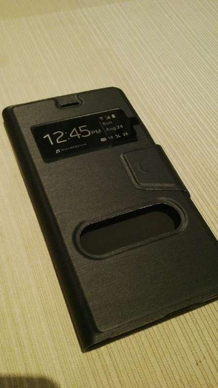 **Sony Experia M2 Book Case S View Stand Cover with Magnet Clasp**Black ONLY**BRAND NEW**
