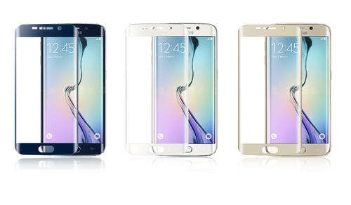 *Samsung Galaxy S6 EDGE PLUS 3D Curved Tempered Glass Screen Protection**FREE TPU BACK COVER**