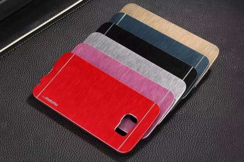 **Samsung Galaxy S7 Motomo Ino Brushed Metal Case**Ultra Slim**BLACK, RED, GREY, GOLD**BRAND NEW**