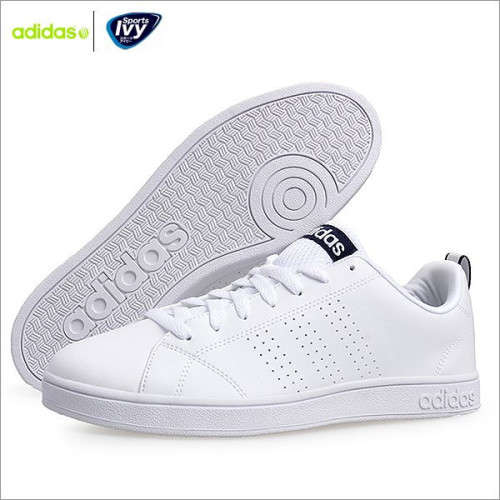 **ORIGINAL MENS ADIDAS NEO LABEL ADVANTAGE LOW SNEAKERS**SIZE 11**WHITE/NAVY**BRAND NEW**